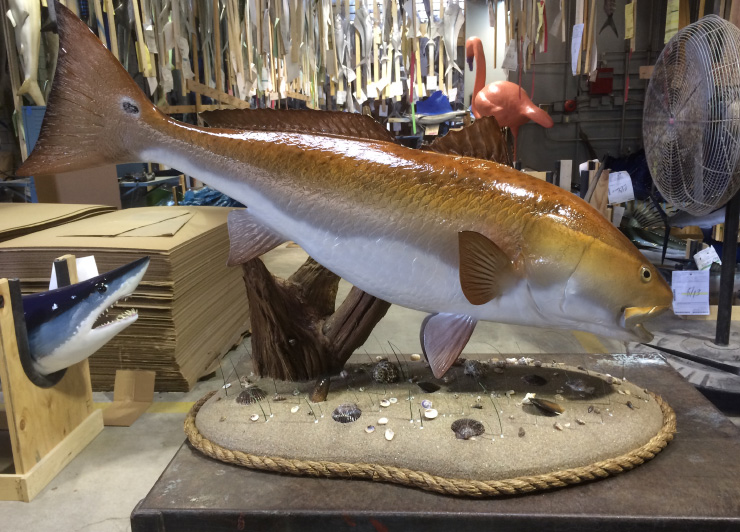 Redfish mount on custom base setting Redfish mount on custom base